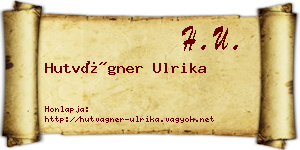Hutvágner Ulrika névjegykártya